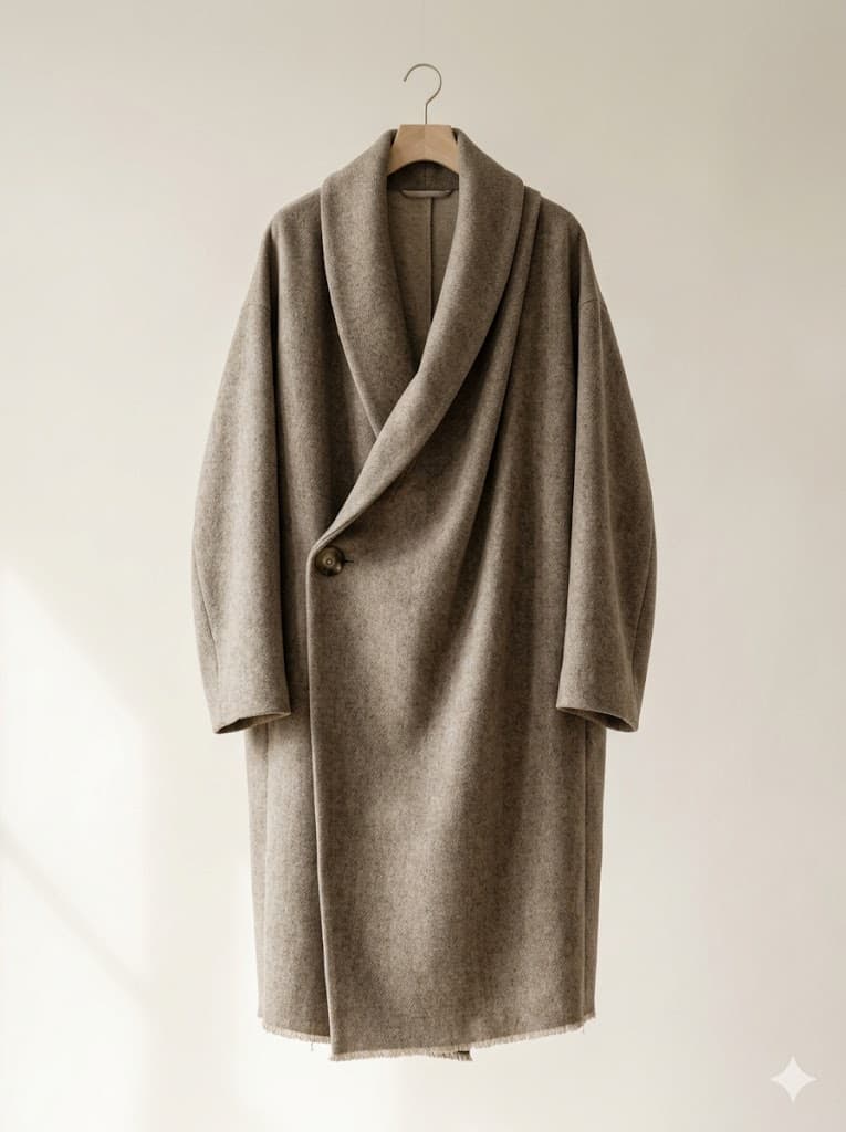 Draped Coat No. 1